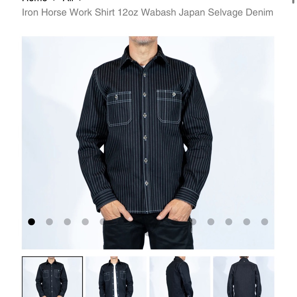 Brave Star Selvage Work Shirt
